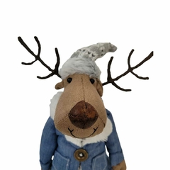 Boneco Natal Rena Sentada - comprar online