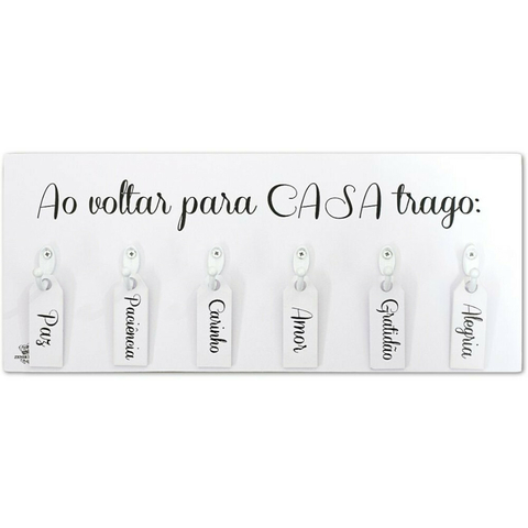 PORTA CHAVE AO VOLTAR PARA CASA TRAGO 25 cm - comprar online