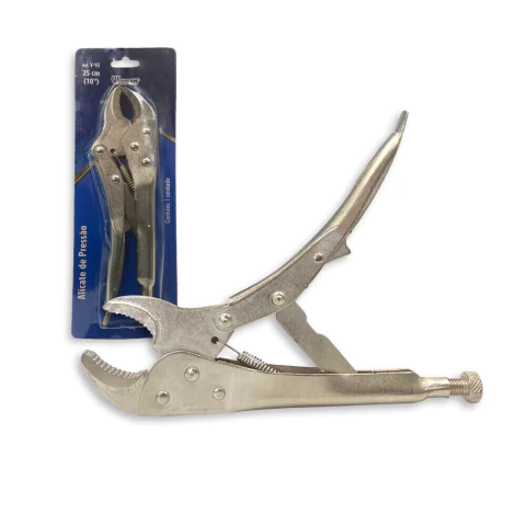Alicate De Pressão Mordente Curvo 10 Polegadas 25cm