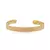 Bracelete Letícia banhado a ouro 18k