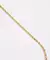 Colar Torcido 45 cm ouro 18k