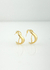 Brinco Argola Aberta Ouro 18k na internet