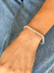 Pulseira Riviera de coração ródio - loja online