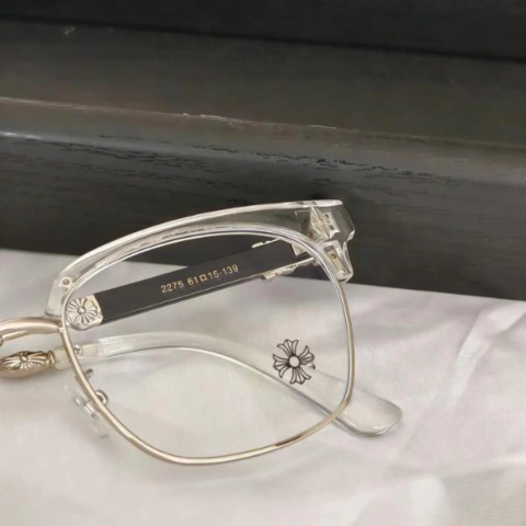 Óculos Chrome Hearts - Clubmaster Transparente