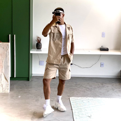 Conjunto Thiago Veigh Creme Classico - Summer Drip