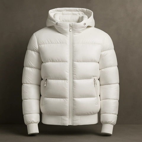 Solid Puffer White • Company Drill - comprar online