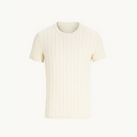 Camisa de Tricô - Padrão ZR - Off White - comprar online