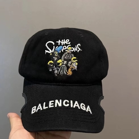 Balenciaga Cap The Simpsons • Black - comprar online