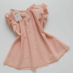 ROSE | VESTIDO GASA VOLADITOS