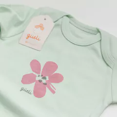 MI FLORCITA (AQUA) | BODY ML ALGODON en internet