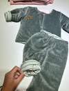PANDITAS VERDE | CONJUNTO REVERSIBLE ABRIGO - comprar online