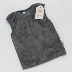 GRIS TOPO | CHALECO POLAR SOFT - comprar online