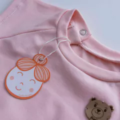 ROSA BEBE | ENTERITO CORTO ALGODON PIMA RN - comprar online