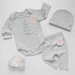 PILA DE ANIMALITOS (celeste) • BORN IN 2025 / AJUAR 5 PIEZAS en internet