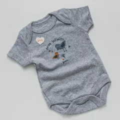 AMOR INFINITO (gris) | BODY MC ALGODÓN