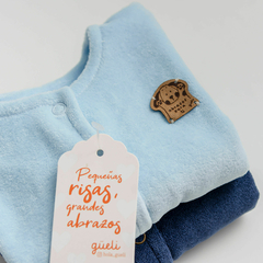 AZUL MARINO | CAMPERA SIN CAPUCHA PLUSH RN - Gueli - Ropa de chicos