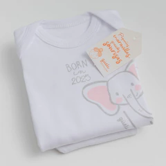 ELEFANTITO ROSA • NEW BORN 2025 / AJUAR 5 PIEZAS - tienda online