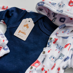 Imagen de ABU LORENZO (AZUL) | CAMPERA CON CAPUCHA PLUSH