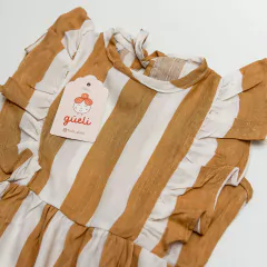 RAYITAS CAMEL | VESTIDO TUSOR - comprar online