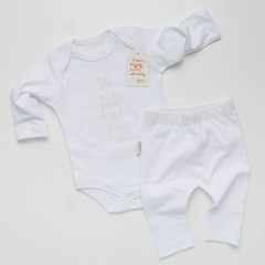 ANIMALITOS (rosa) • BORN IN 2025 / AJUAR 5 PIEZAS - tienda online