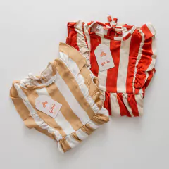 RAYITAS CAMEL | VESTIDO TUSOR - tienda online
