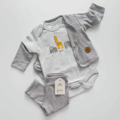 GRIS | CAMPERA SIN CAPUCHA MORLEY - Gueli - Ropa de chicos