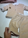 RAYITAS BEIGE | CONJUNTO REVERSIBLE ABRIGO - comprar online