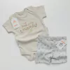 AMO A MI MAMA c/ short abu pilar | AJUAR 2 PIEZAS