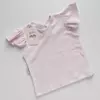 OUTLET! REMERA VOLADITOS RAYITAS ROSAS - comprar online