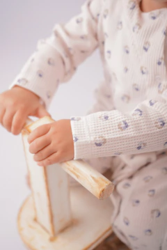 CATALINA | ENTERITO LARGO WAFFLE DE ALGODON en internet