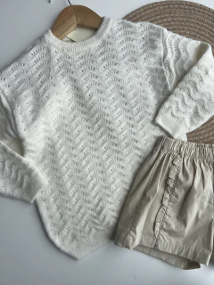 SWEATER LEONORA NATURAL | H0012
