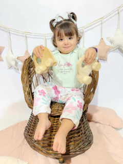 LA FLOR MAS BONITA (AQUA) | BODY ML ALGODON - comprar online