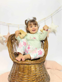 LA FLOR MAS BONITA (AQUA) | BODY ML ALGODON en internet