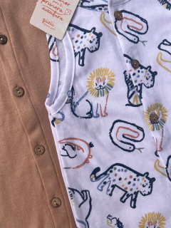 GINO | ENTERITO CORTO JERSEY SIN MANGAS