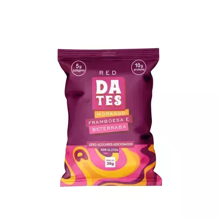 DATES RED MORANGO FRAMBOESA BETERRABA 38G