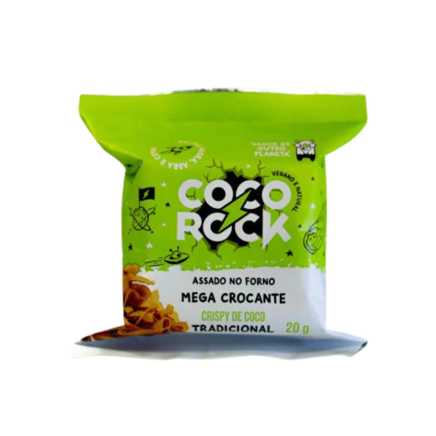 CRISPY DE COCO TRADICIONAL COCO ROCK® FLOW PACK 20G