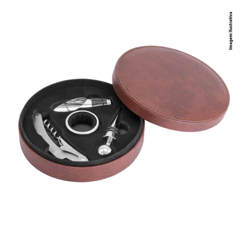 KIT VINHO 4 PEÇAS UNYHOME