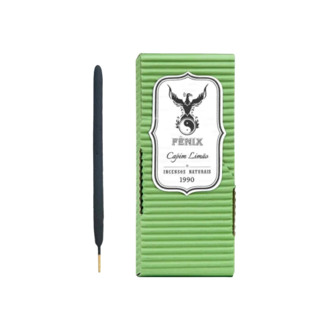 INCENSO NATURAL FÊNIX® ESSÊNCIA DE CAPIM LIMÃO COM 9 VARETAS