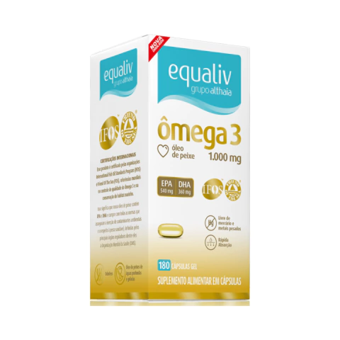 ÔMEGA 3 EQUALIV® 180 CÁPSULAS