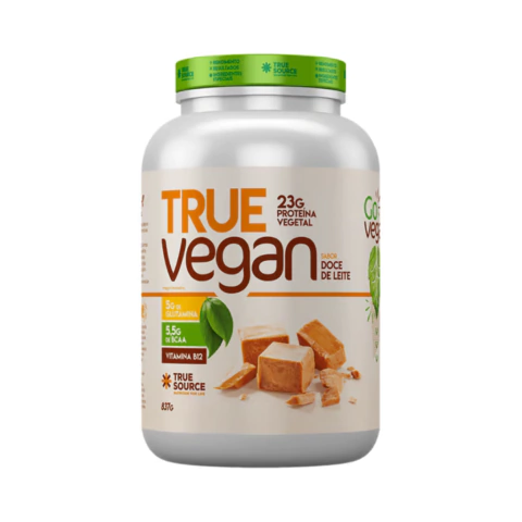 PROTEIN TRUE VEGAN TRUE SOURCE® SABOR DOCE DE LEITE 837G