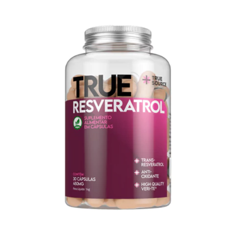 TRUE RESVERATROL TRUE SOURCE® 450MG COM 30 CÁPSULAS