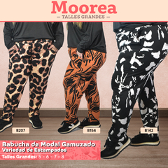 Babucha de Modal Estampado - comprar online