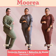 Conjunto de Modal Gamuzado en internet