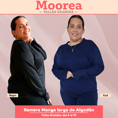 Remera de Algodón en Talles Grandes