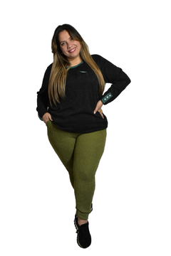 Conjunto de Lanilla con Botones Aspen