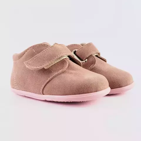 Botitas Bebe Gamuza Nude o Azul - comprar online