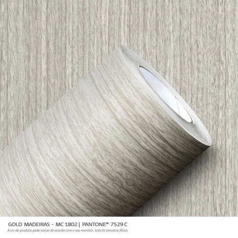 Adesivo Vinil Gold Madeira Carvalho 1,00 X 0,61 Mc -1802