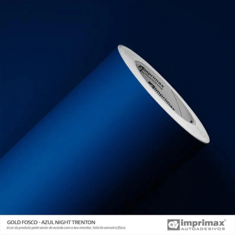 Adesivo Vinil Gold Max Jateado 1,00m x 1,40m - Azul Night Trenton