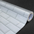 Papel de Parede Lavável Envelopamento Decor Metro Branco 1,00 X 1,22 - Alia Decor Solutions