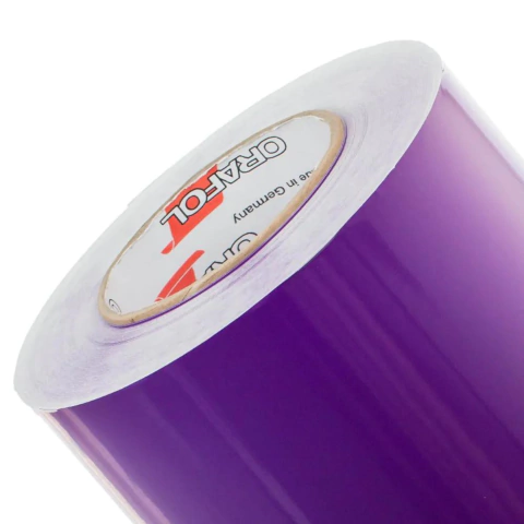 Adesivo Vinil Oracal Brilho 1,00m x 1,26m 651G - 040 VIOLET